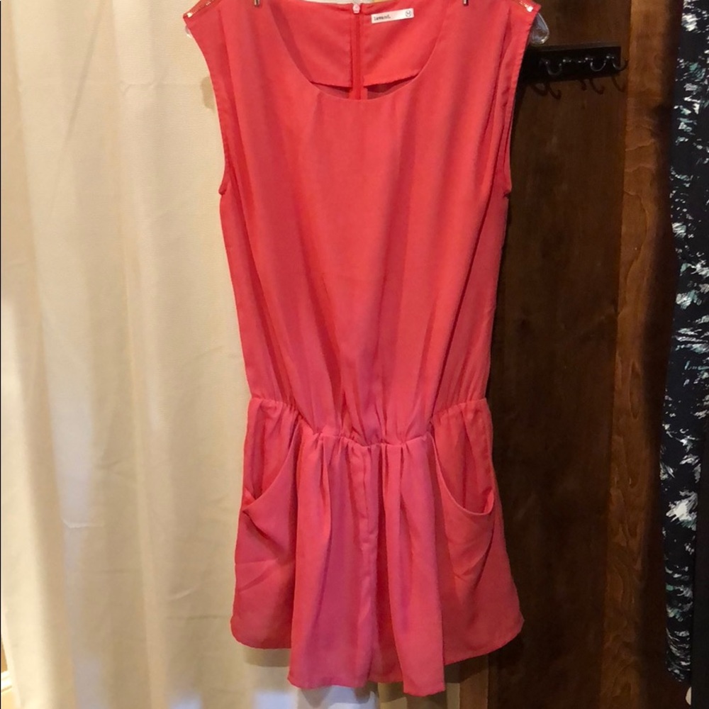 Lavand. Romper with Pockets